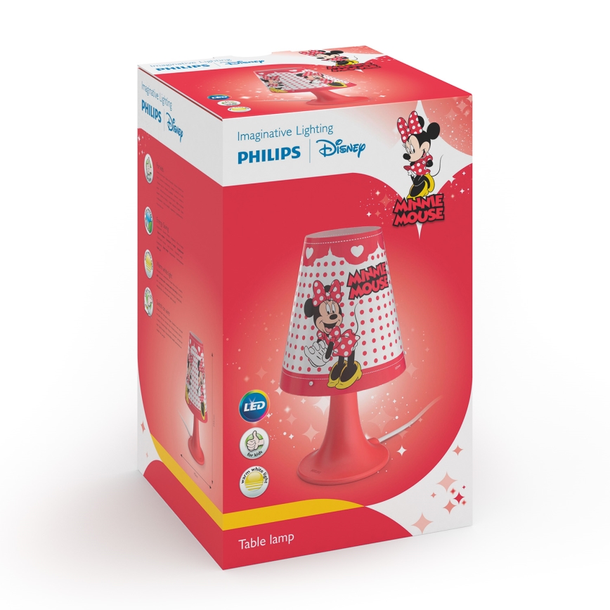 Philips 71795/31/16 - Lampa stołowa dla dzieci DISNEY MINNIE MOUSE LED/2,3W/230V