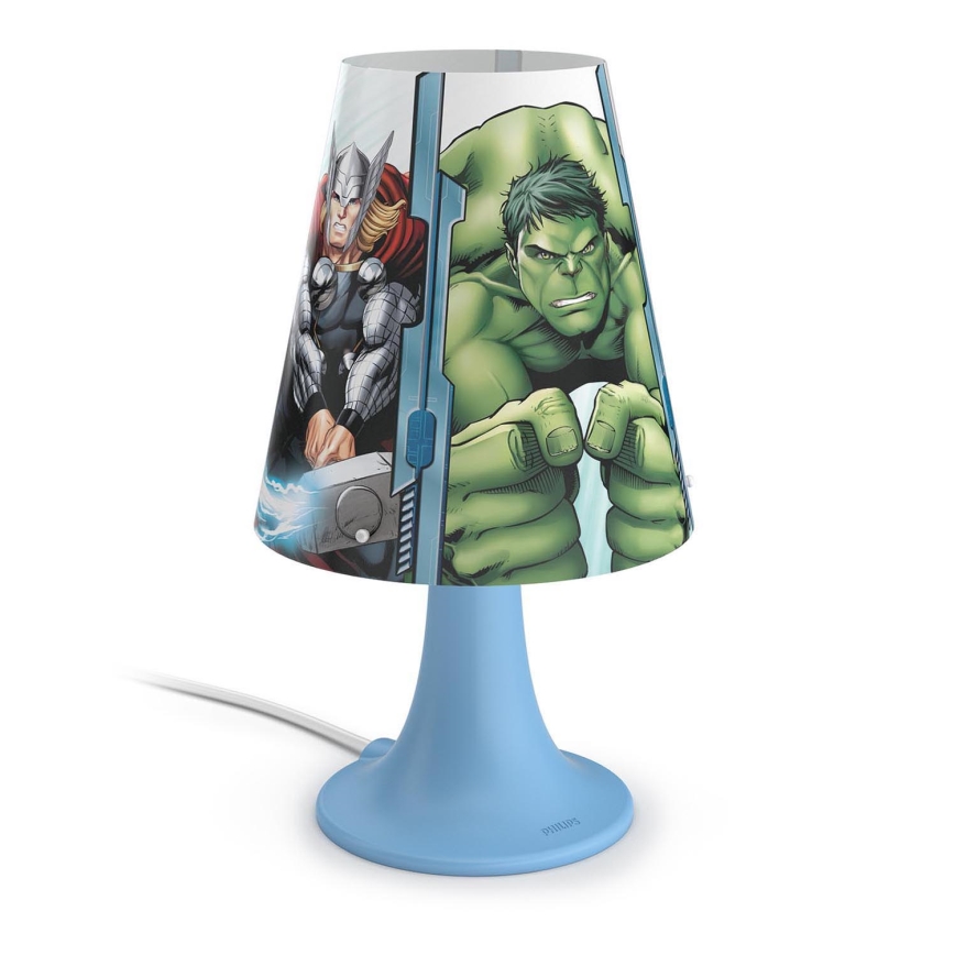 Philips 71795/36/16 - LED Dziecięca lampa stołowa MARVEL AVENGERS LED/2,3W/230V