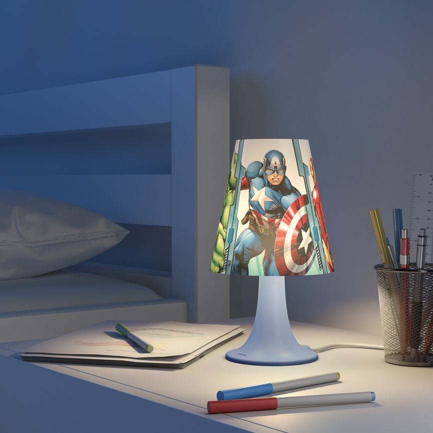 Philips 71795/36/16 - Lampa stołowa dla dzieci AVENGERS LED/2,3W/230V