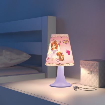 Philips 71795/96/16 - LED Lampa dziecięca DISNEY SOFIA 1xLED/2,3W/230V