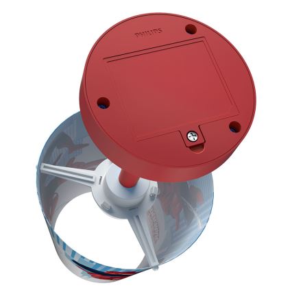 Philips 71796/40/P0 - LED Lampa dziecięca SPIDER-MAN 1xLED/0,6W/4,5V