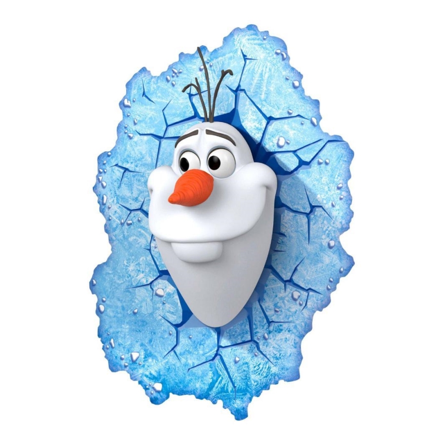 Philips 71801/08/16 - LED 3D kinkiet dziecięcy DISNEY FROZEN OLAF LED/3xAA