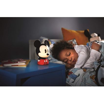 Philips 71883/30/PO - LED Lampa dziecięca DISNEY MICKEY MOUSE LED/0,1W/USB