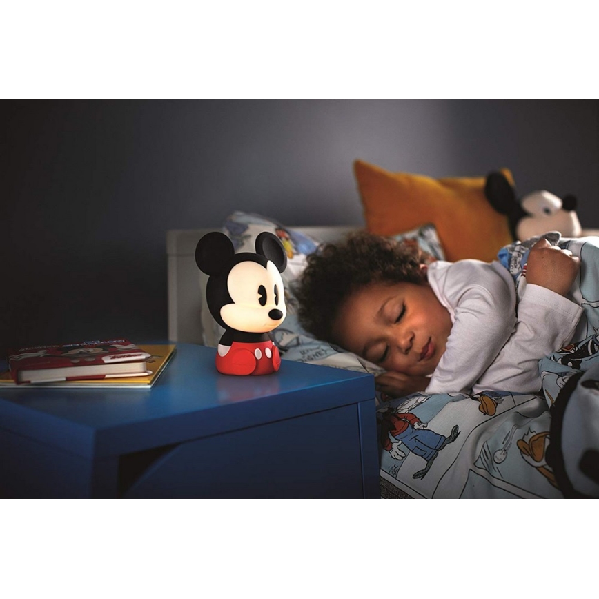 Philips 71883/30/PO - LED Lampa dziecięca DISNEY MICKEY MOUSE LED/0,1W/USB