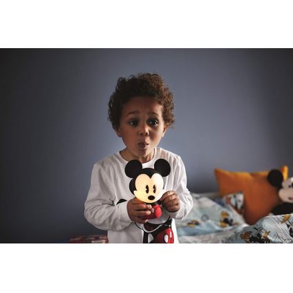 Philips 71883/30/PO - LED Lampa dziecięca DISNEY MICKEY MOUSE LED/0,1W/USB