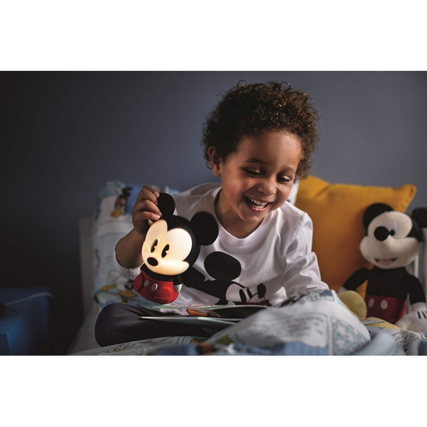 Philips 71883/30/PO - LED Lampa dziecięca DISNEY MICKEY MOUSE LED/0,1W/USB
