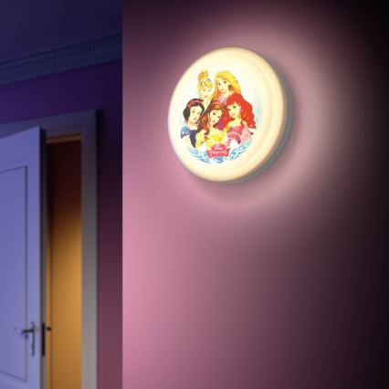 Philips 71884/28/P0 - LED Kinkiet dziecięcy DISNEY PRINCESS 4xLED/2,5W/230V
