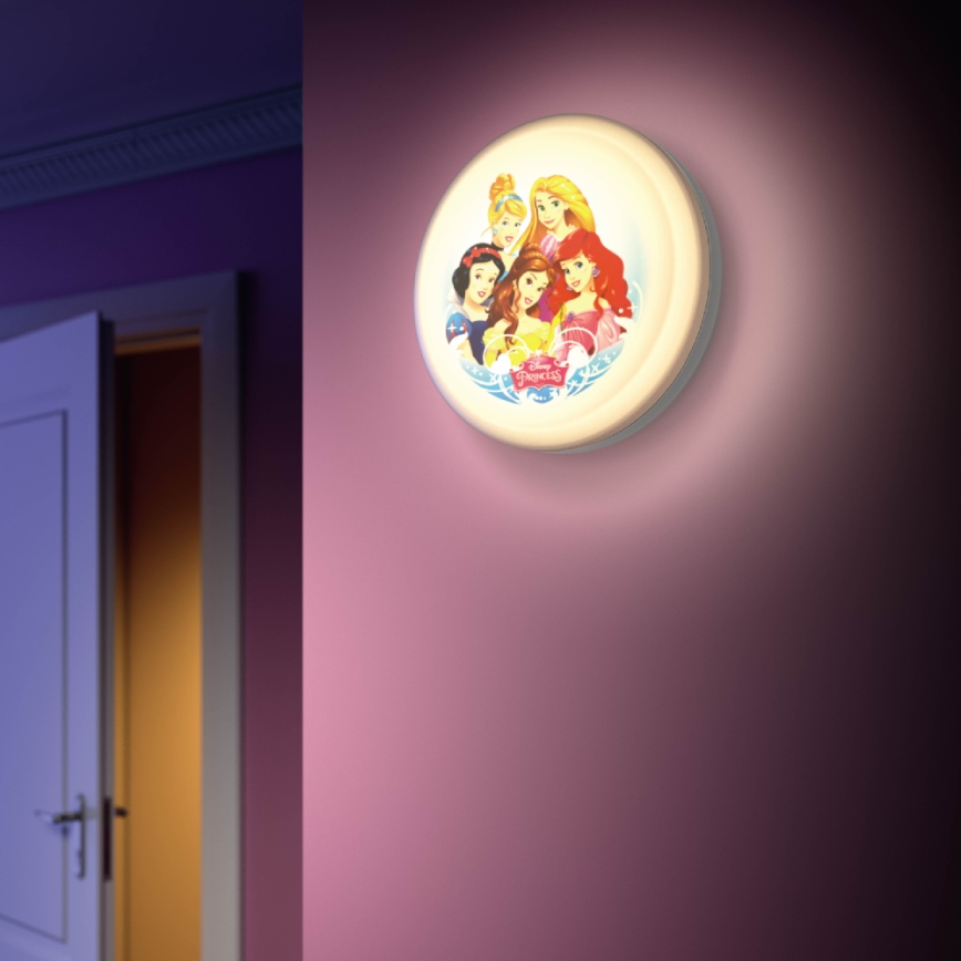 Philips 71884/28/P0 - LED Kinkiet dziecięcy DISNEY PRINCESS 4xLED/2,5W/230V