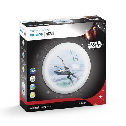 Philips 71884/51/P0 - LED Kinkiet dziecięcy STAR WARS 4xLED/2,5W/230V
