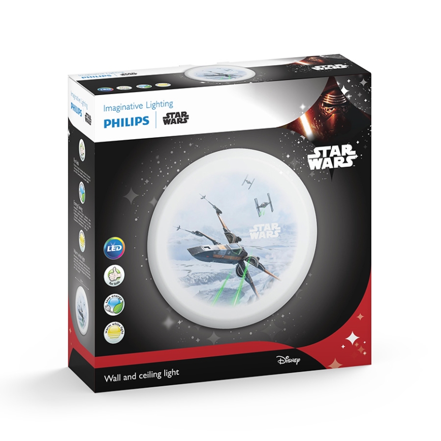 Philips 71884/51/P0 - LED Kinkiet dziecięcy STAR WARS 4xLED/2,5W/230V