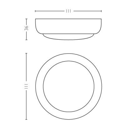 Philips - LED Dziecięca lampka dotykowa LED/0,3W/2xAA