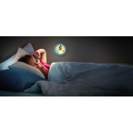 Philips 71924/35/P0 - Lampa dotykowa dla dzieci DISNEY FINDING DORY LED/0,3W/2xAAA