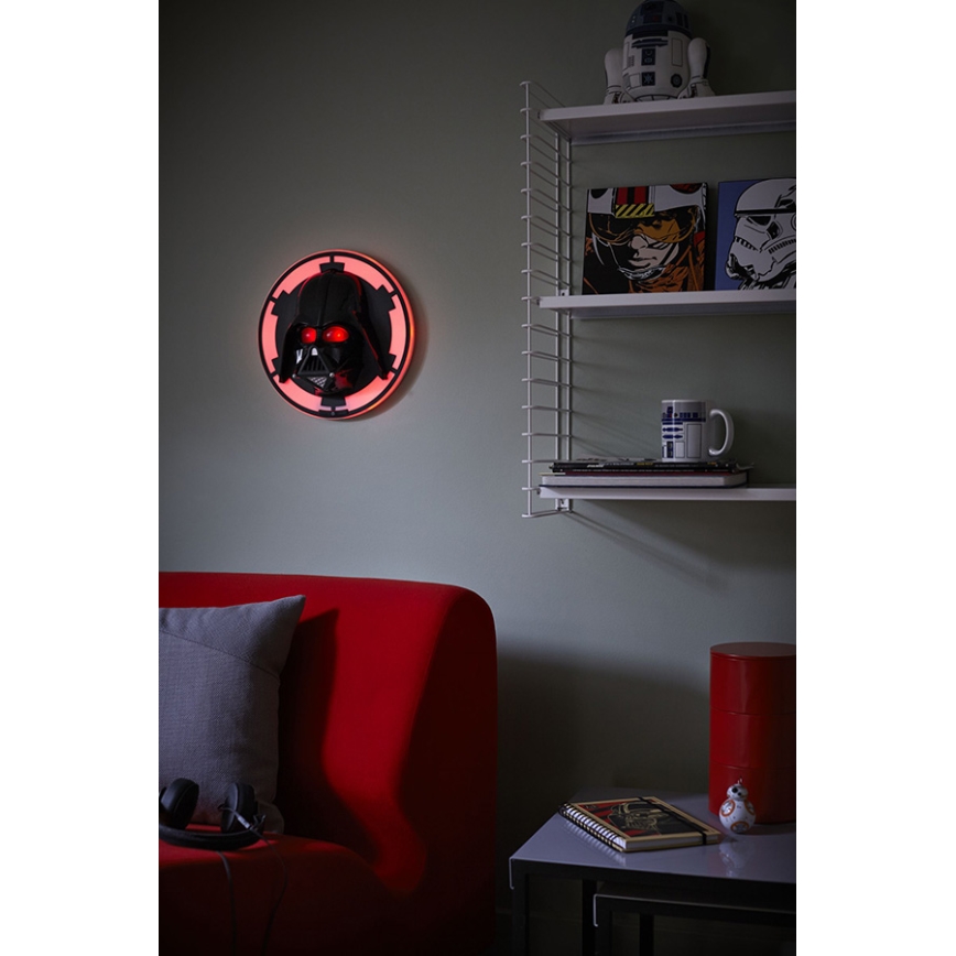 Philips 71936/30/P0 - LED Lampa dziecięca STAR WARS DARTH VADER 2xLED/0,2W/3V