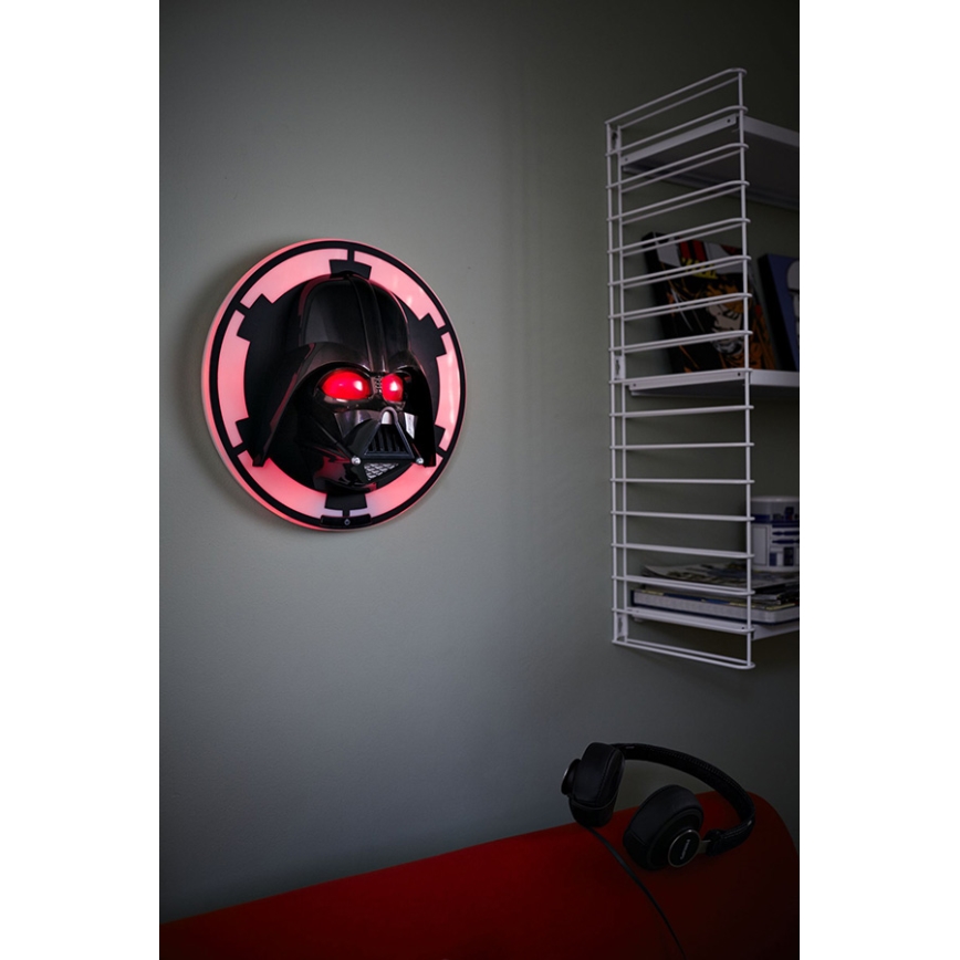 Philips 71936/30/P0 - LED Lampa dziecięca STAR WARS DARTH VADER 2xLED/0,2W/3V