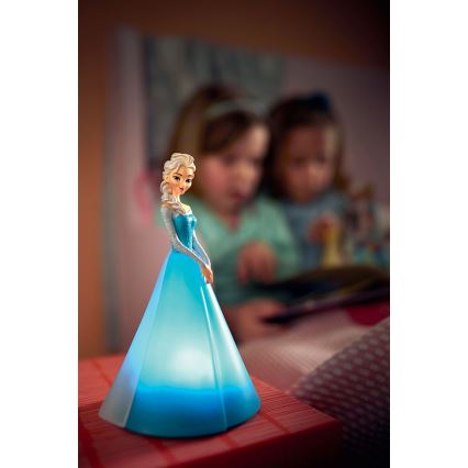 Philips 71943/08/P0 - LED Lampa dziecięca PRINCESS ELSA 2xLED/0,2W/3V