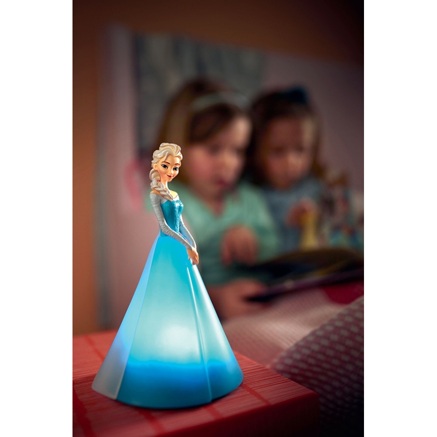 Philips 71943/08/P0 - LED Lampa dziecięca PRINCESS ELSA 2xLED/0,2W/3V