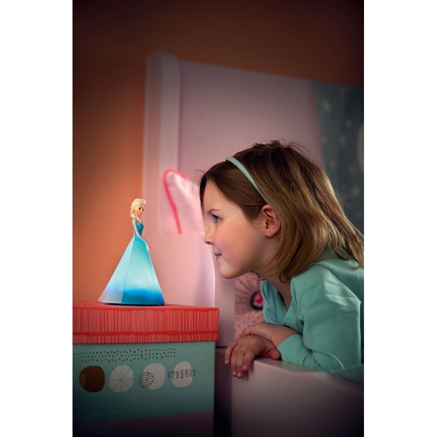 Philips 71943/08/P0 - LED Lampa dziecięca PRINCESS ELSA 2xLED/0,2W/3V