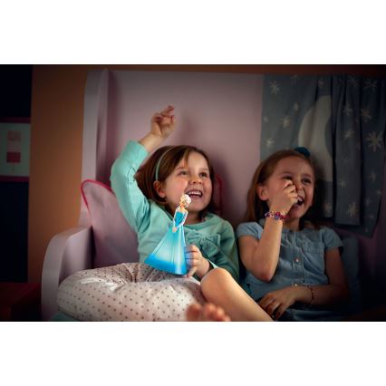 Philips 71943/08/P0 - LED Lampa dziecięca PRINCESS ELSA 2xLED/0,2W/3V