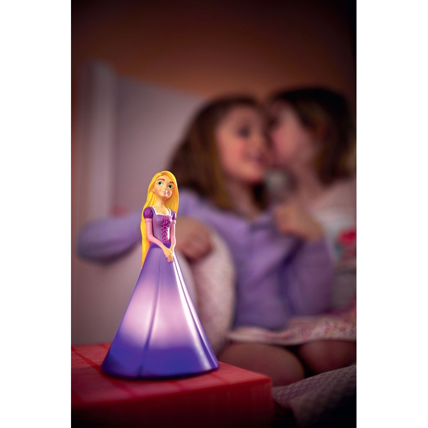 Philips 71944/20/P0 - LED Lampa dziecięca PRINCESS RAPUNZEL 2xLED/0,2W/3V