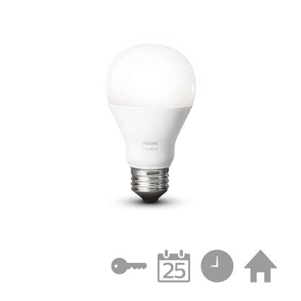 Philips - LED ściemnialna żarówka Hue SINGLE BULB 1xE27/9W