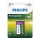 Philips 9VB1A17/10 - Akumulator MULTILIFE NiMH/9V/170 mAh