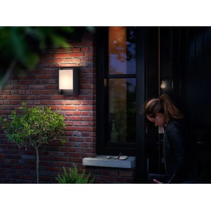 Philips - LED zewnętrzna lampa ścienna LED/3,8W/230V 3000K IP44