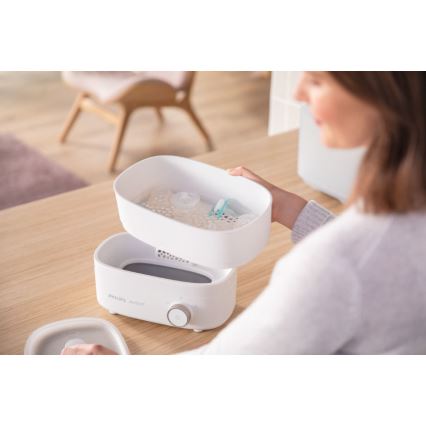 Philips Avent - Elektryczny sterylizator parowy PREMIUM 3w1