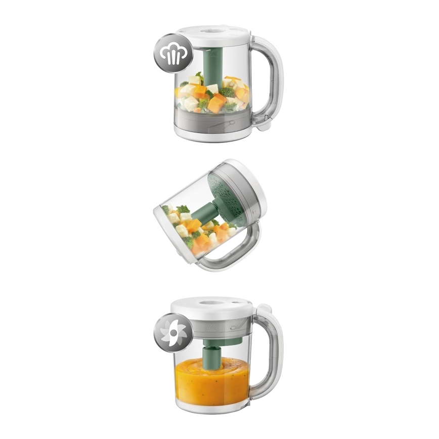 Philips Avent - Garnek parowy z blenderem 4w1
