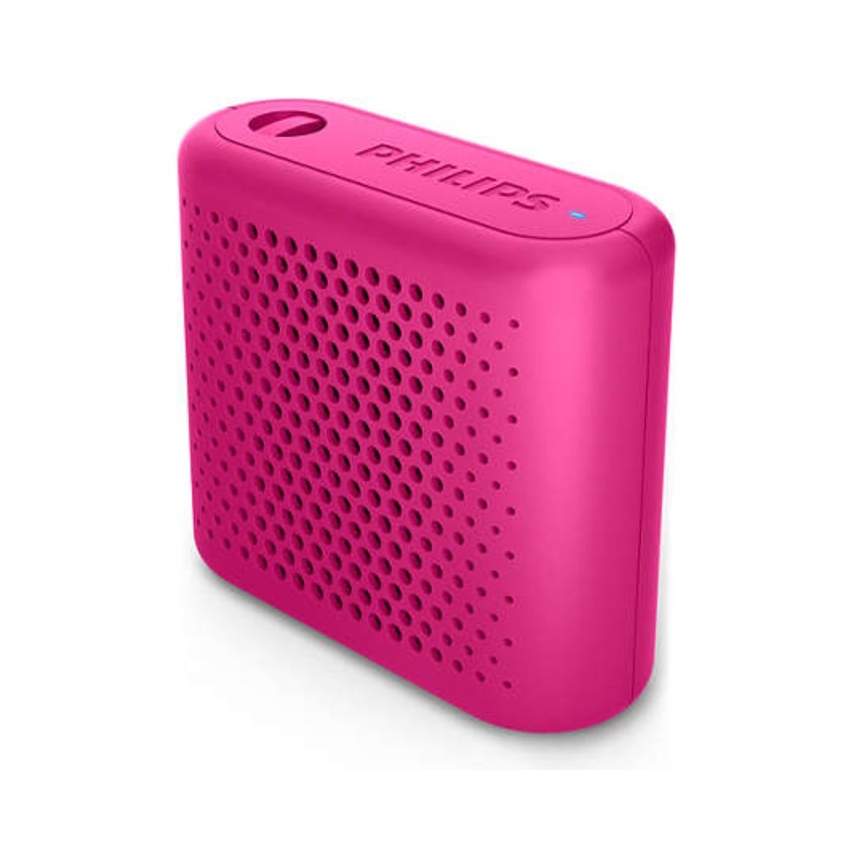 Philips BT55P/00 - Przenośny głośnik na Bluetooth 2W/5V różowy