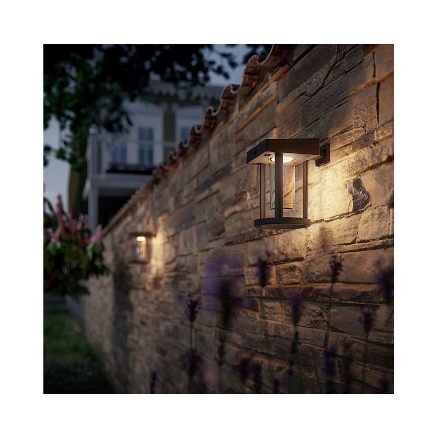 Philips - LED solarny kinkiet ścienny z czujnikiem ruchu i zmierzchu CAMILL LED/1,4W/3,7V 2000 mAh IP44