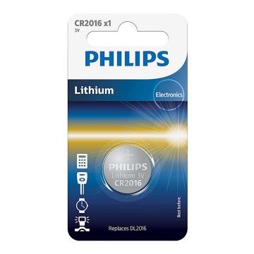 Philips CR2016/01B - Bateria litowa pastylkowa CR2016 MINICELLS 3V 90mAh