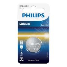 Philips CR2430/00B - Bateria litowa guzikowa CR2430 MINICELLS 3V 300mAh