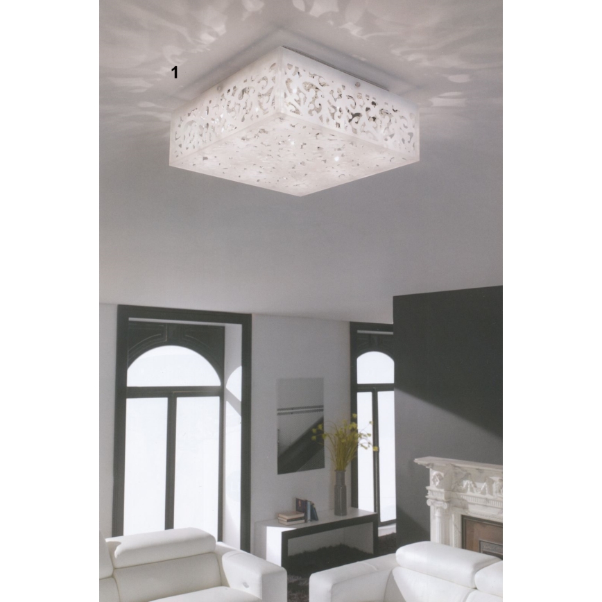 Philips Eseo 30249/31/13 - lustr přisazený CALLISTO 9xG4/20W bílá