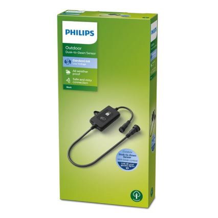 Philips - Zewnętrzny czujnik zmierzchu z timerem IP44