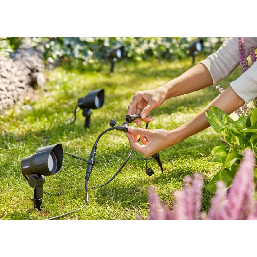 Philips - LED zewnętrzna lampa punktowa LED/6W/12V 2700K IP44