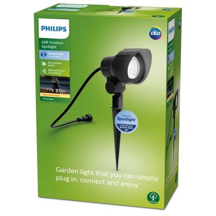 Philips - LED zewnętrzna lampa punktowa LED/6W/12V 2700K IP44