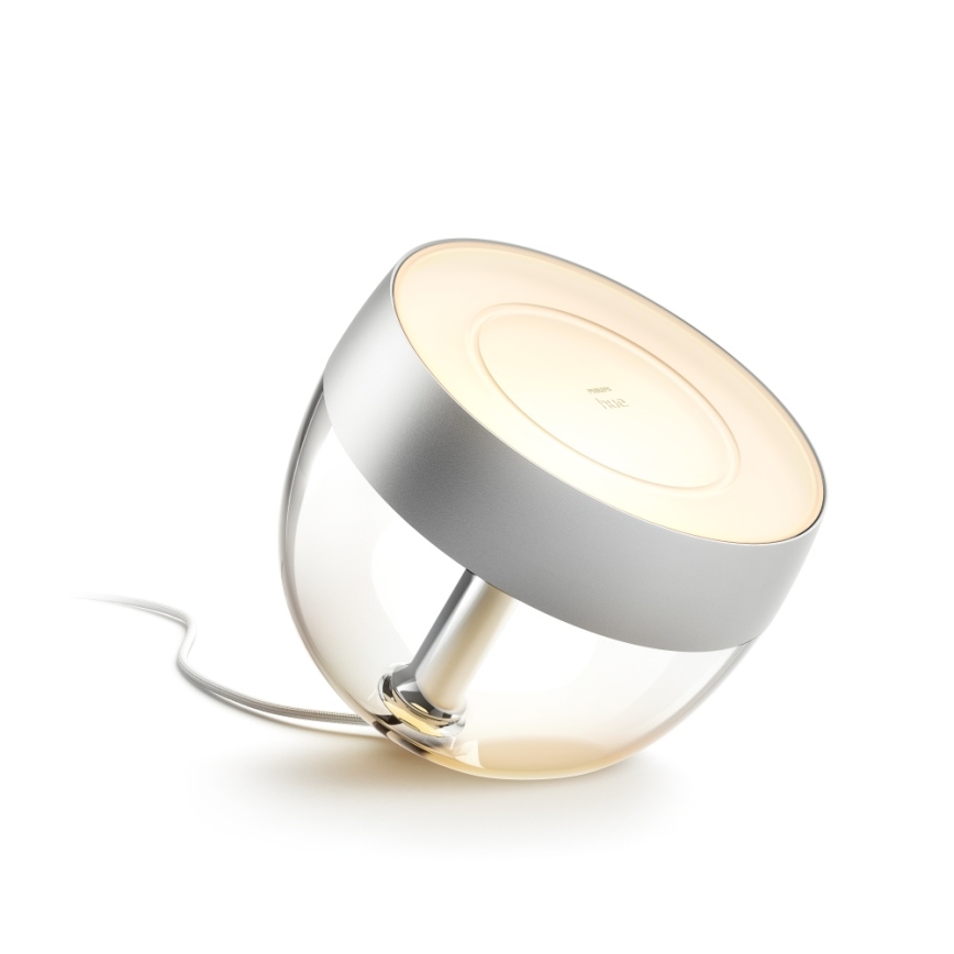 Philips - LED RGB Regulowana lampa stołowa Hue IRIS LED/8,2W/230V 2000-6500K srebrna