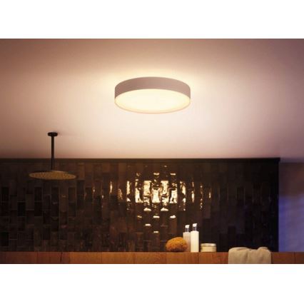 Philips - LED regulowane oświetlenie łazienkowe Hue DEVERE LED/33,5W/230V IP44 śr. 425 mm 2200-6500K + pilot zdalnego sterowania