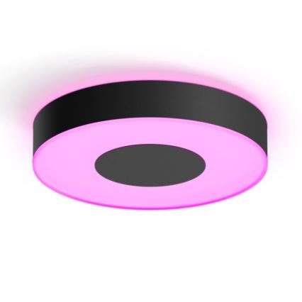 Philips - LED RGB ściemnialna lampa sufitowa Hue INFUSE LED/33,5W/230V 2000-6500K śr. 381 mm czarna