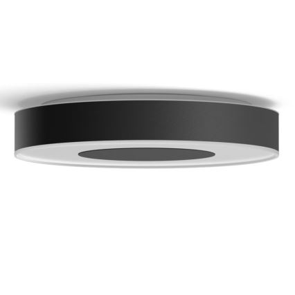 Philips - LED RGB ściemnialna oprawa sufitowa Hue INFUSE LED/52,5W/230V 2000-6500K śr. 425 mm czarna