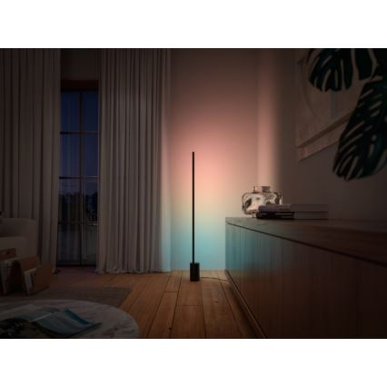 Philips - Lampa stojąca LED RGBW ściemnialna Hue SIGNE LED/29W/230V 2000-6500K czarna