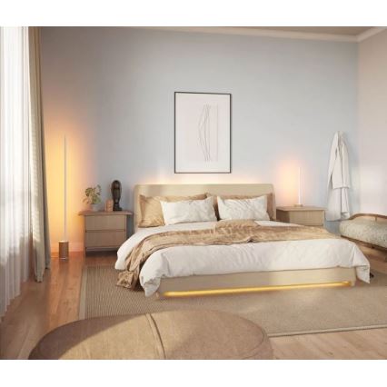 Philips - LED RGBW Regulowana lampa stołowa Hue SIGNE LED/11,8W/230V 2000-6500K