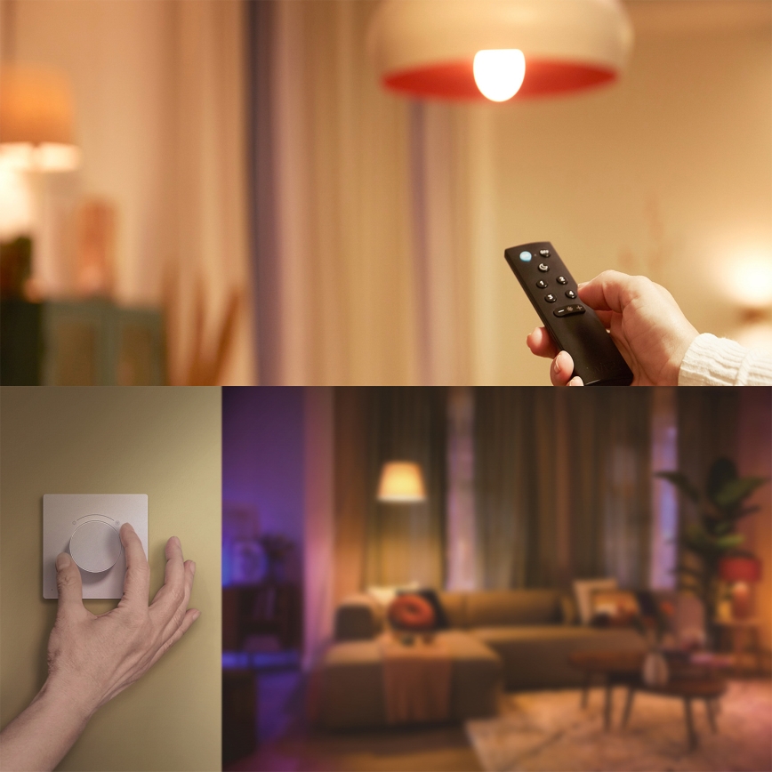Philips - Inteligentny obrotowy ściemniacz SMART 3,7V 200 mAh