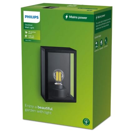 Philips - Kinkiet zewnętrzny ALZOR 1xE27/25W/230V IP44