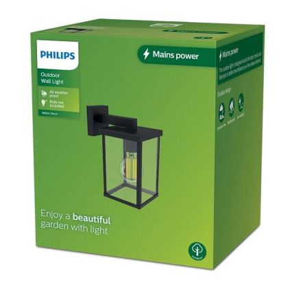 Philips - Kinkiet zewnętrzny BELLINI 1xE27/25W/230V IP44