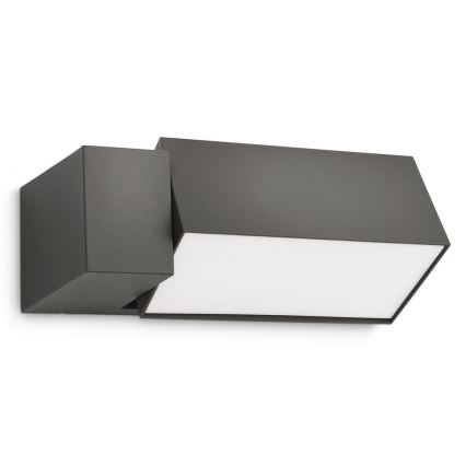 Philips - Kinkiet zewnętrzny 1xE27/23W/230V IP44 antracyt