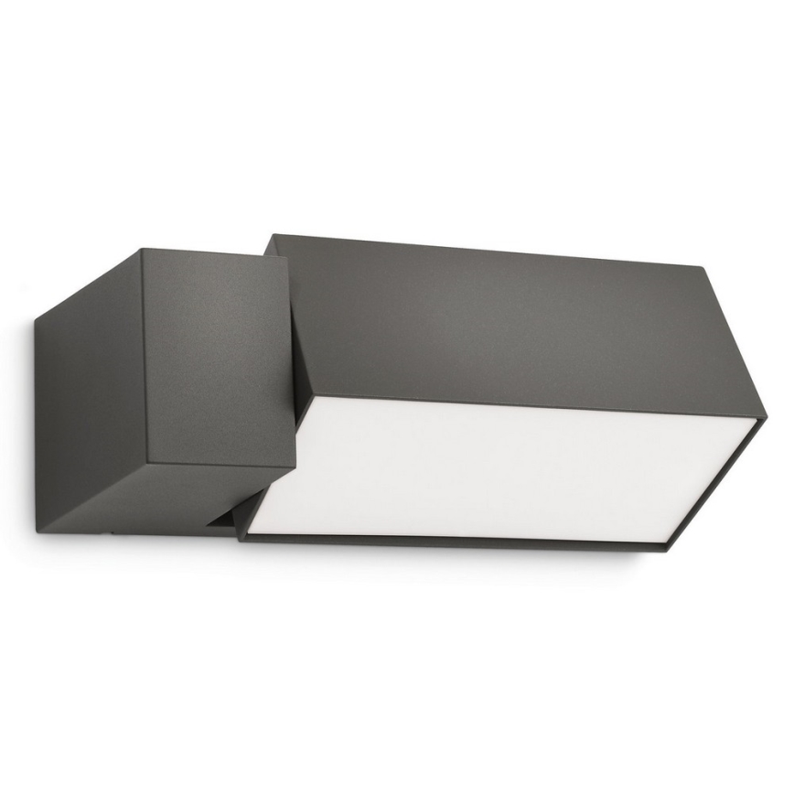 Philips - Kinkiet zewnętrzny 1xE27/23W/230V IP44 antracyt