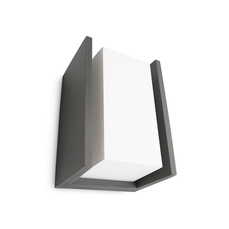 Philips - Kinkiet zewnętrzny BRIDGE 1xE27/15W/230V IP44