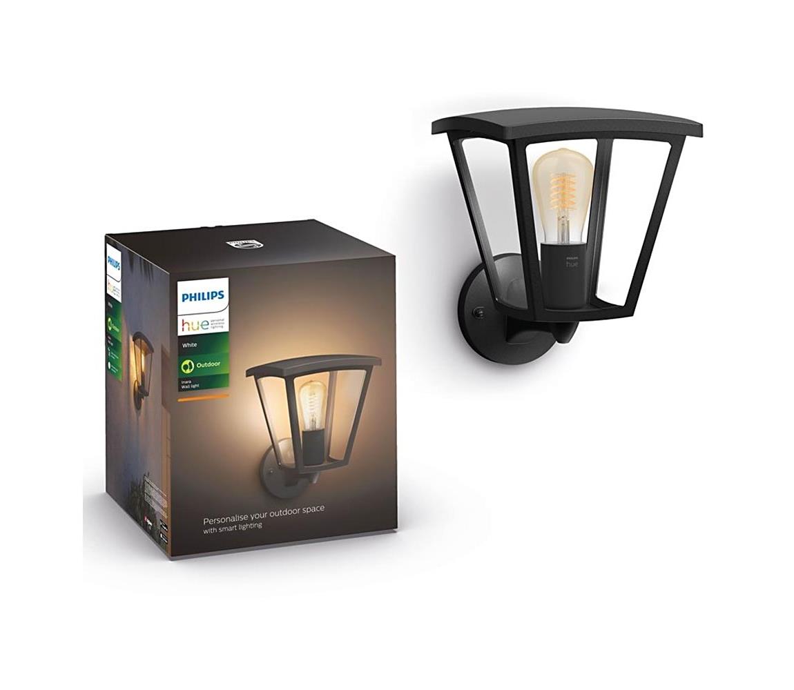 Philips - Kinkiet zewnętrzny INARA Hue 1xE27/7W/230V Wi-Fi IP44