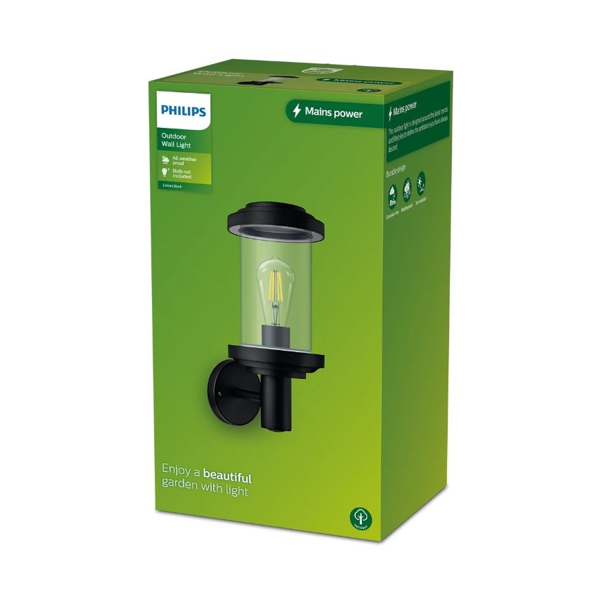 Philips - Kinkiet zewnętrzny LISTRA 1xE27/25W/230V IP44